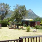 Blick auf Gemeinschaftshaus